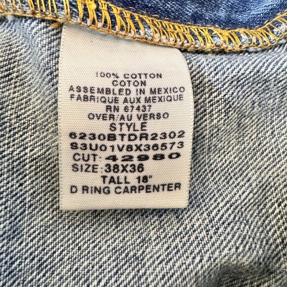 Ralph Lauren Men's Relaxed Blue Jeans - Picture 4 of 13